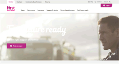Desktop Screenshot of firststatesuper.com.au